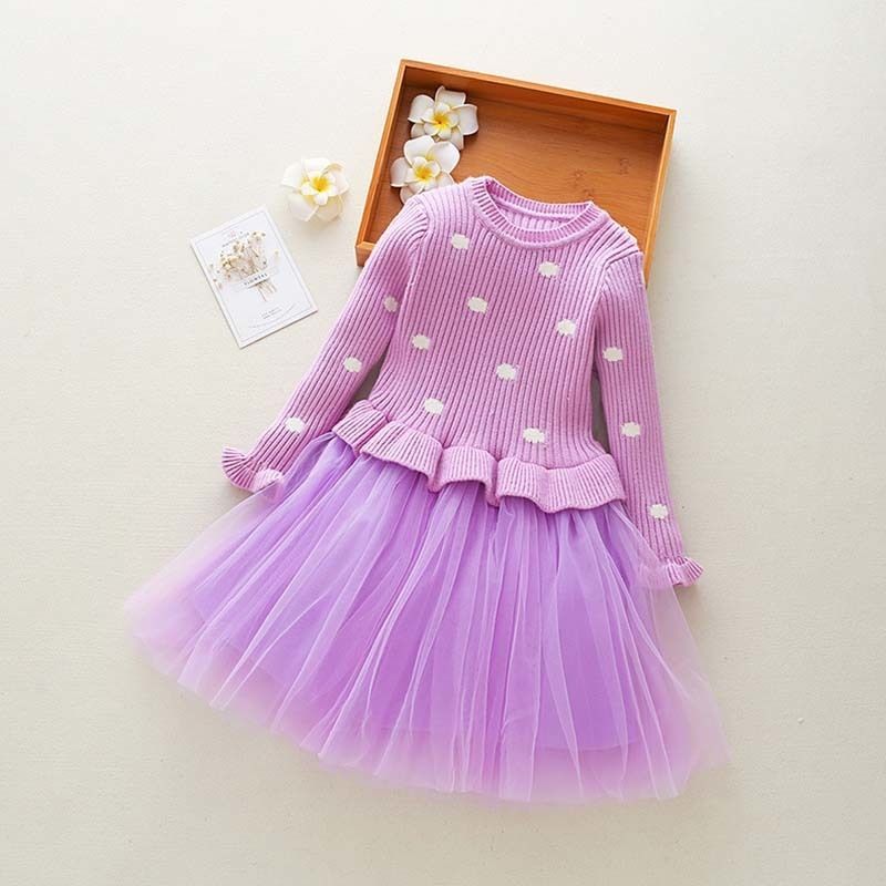 woolen party wear dresses for baby girl