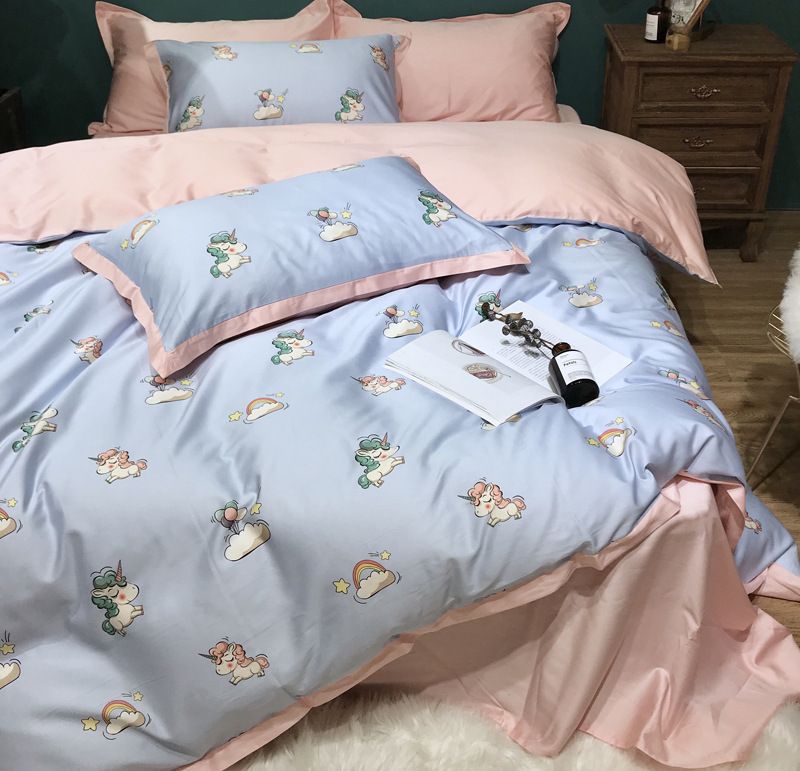 twin quilt set girl