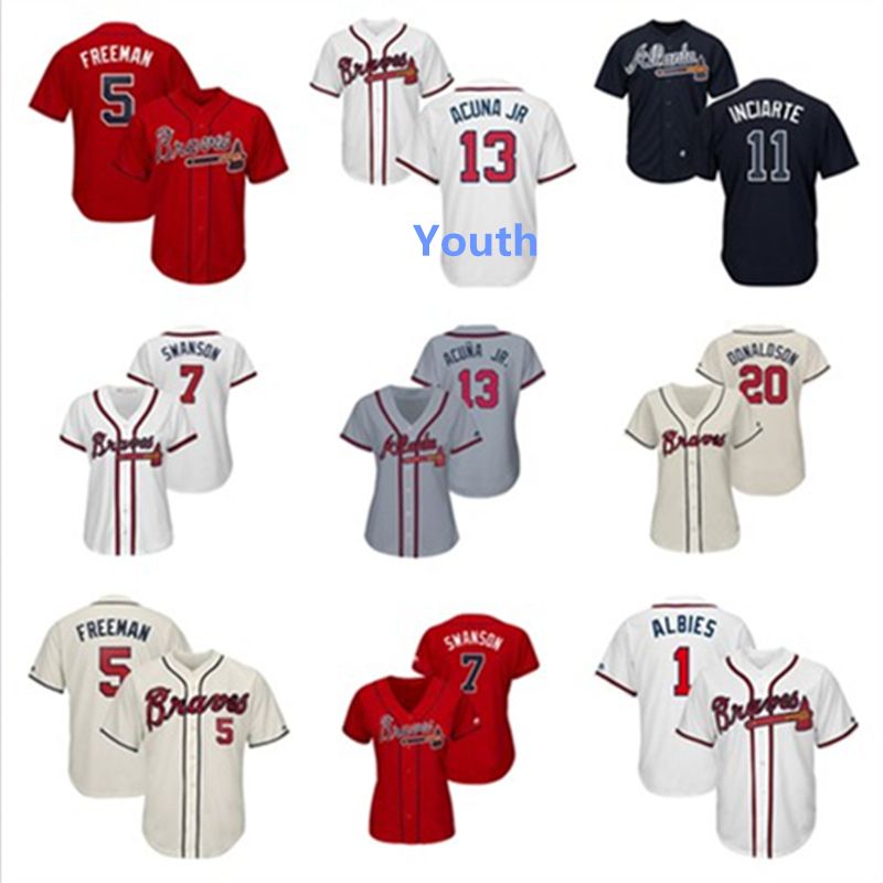 kids braves jersey