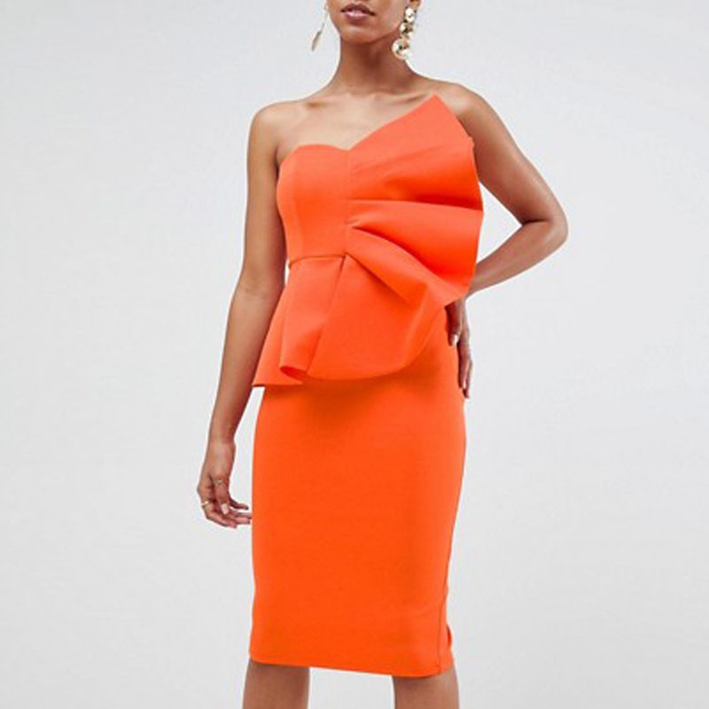 red dress clubwear