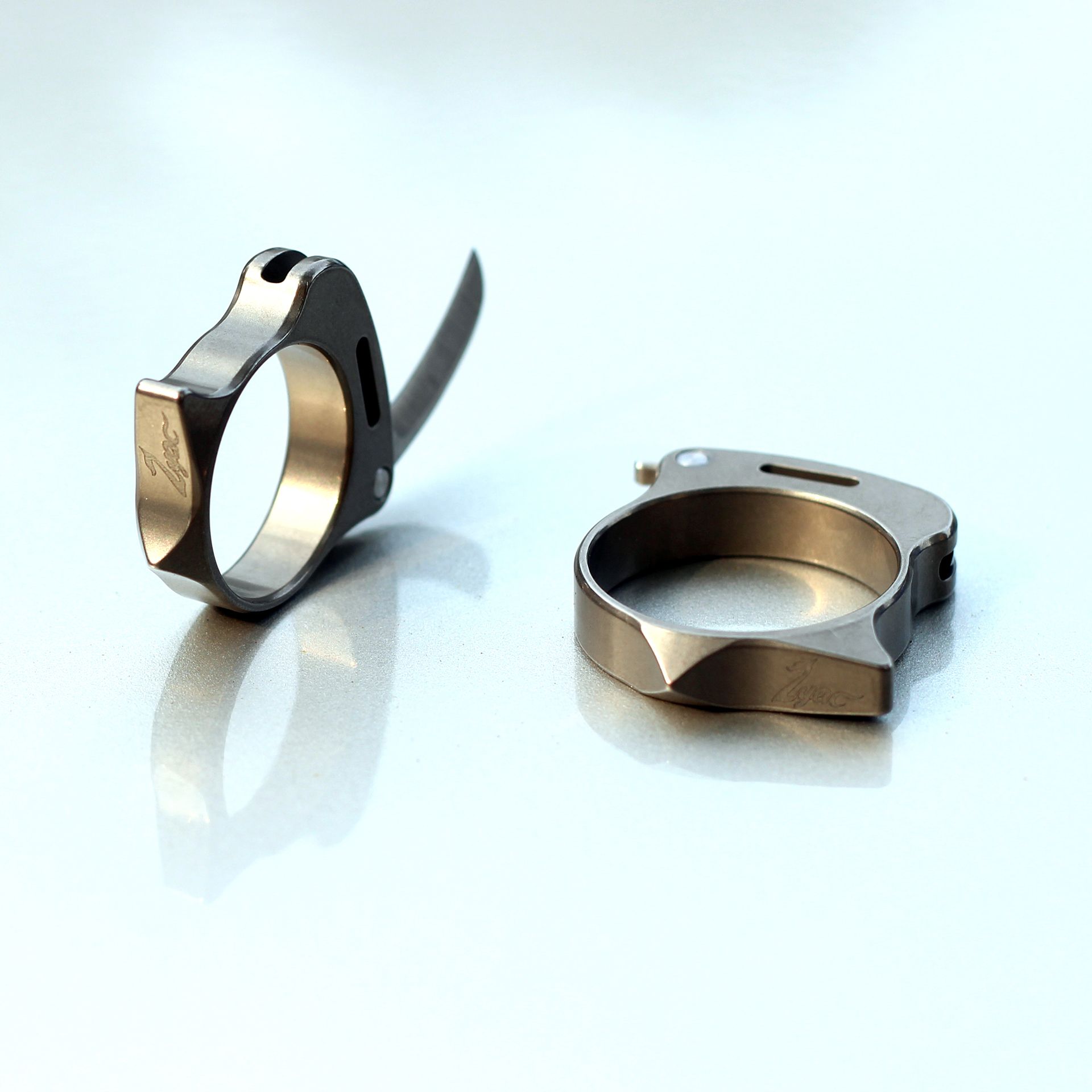 Zyac 2019 New Products Multifunctional EDC Titanium Alloy Ring With