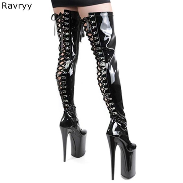 botas negras mujer largas