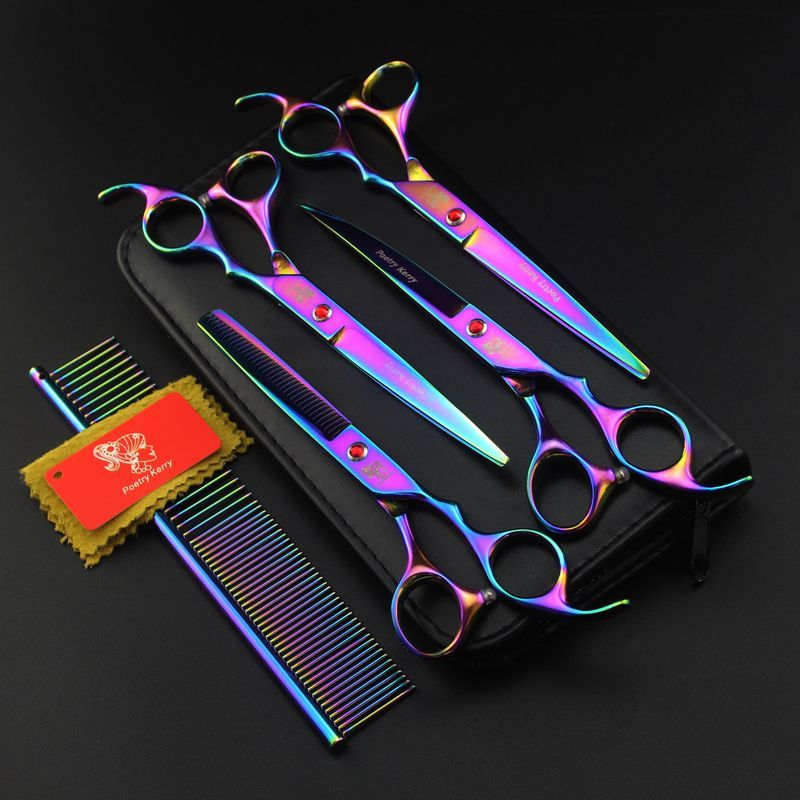 With Retail Packing Poetry Kerry 7 0 Inch 6cr 62hrc Hair Cutting