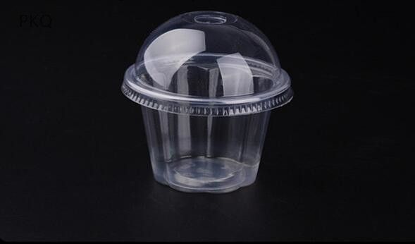 clear party cups with lids