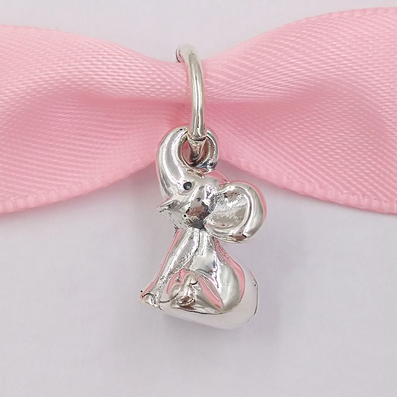 Sterling Silver Elephant European Style Bead Charm