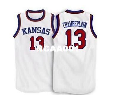 wilt chamberlain kansas jersey