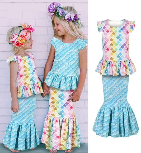 mermaid clothes girl