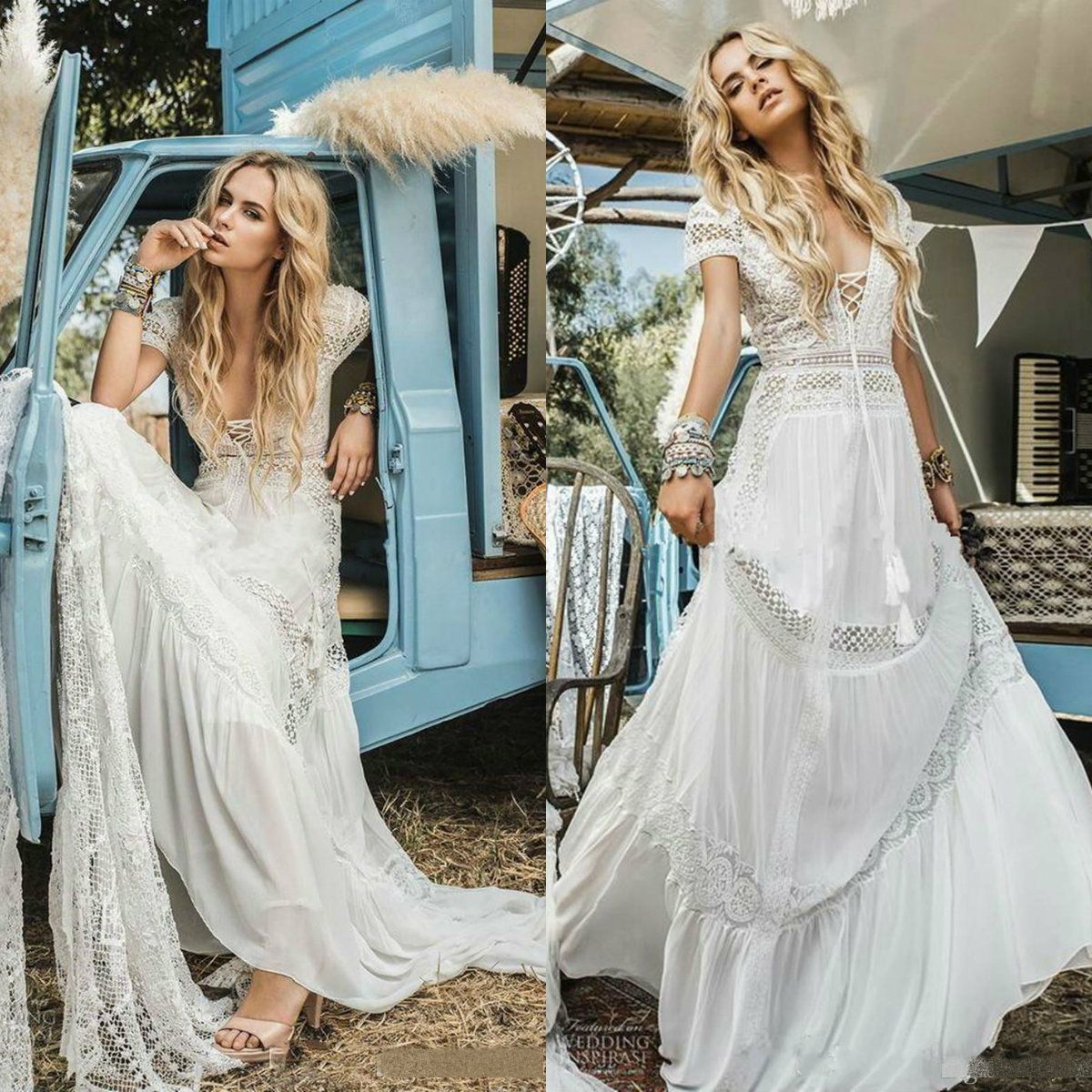 red strapless maxi dress