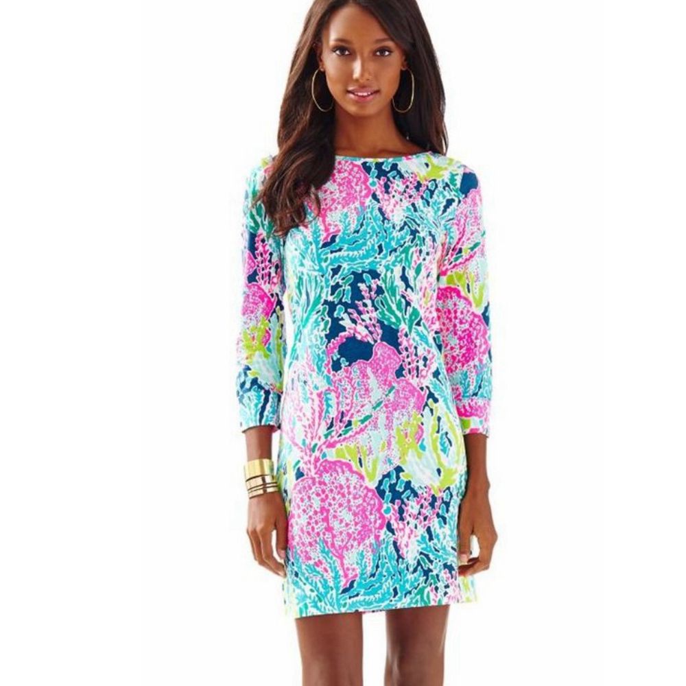 lilly pulitzer black dress