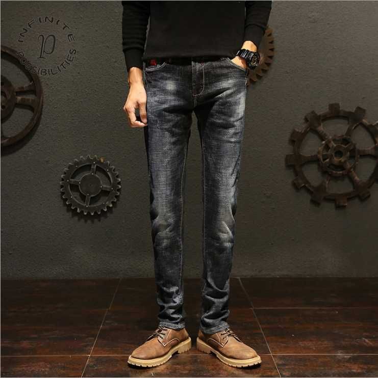 boys black slim jeans