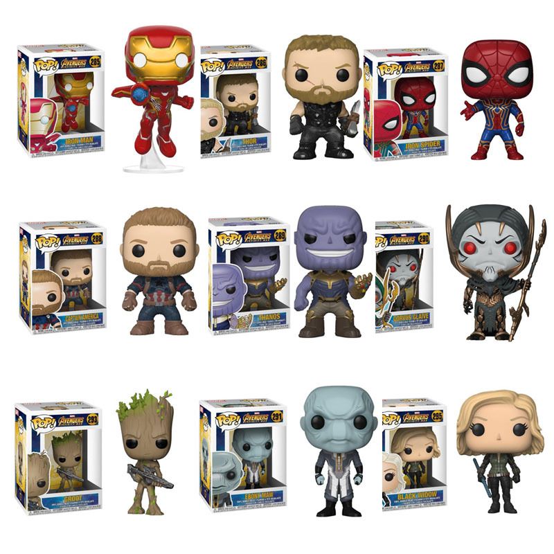 spider man infinity war funko pop