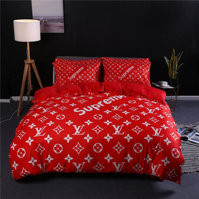 Red Bedding Sets Fashion Bed Cover Sets For Men And Women Bedding