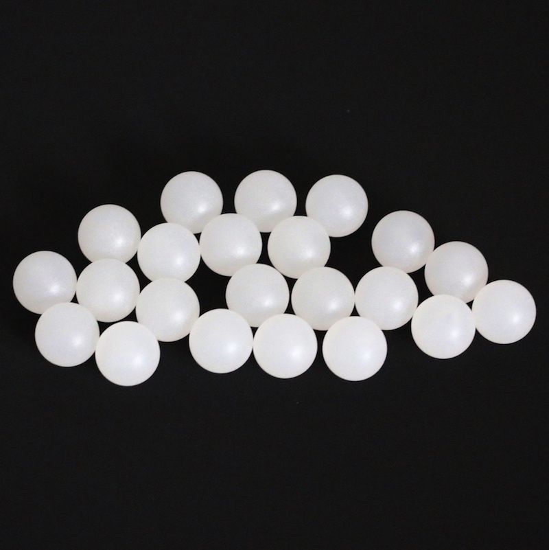 Solid Plastic Bearing Balls PP 15.875mm 100pcs Polypropylene 5/8 Solid Plastic Bearing Balls PP 15.875mm 100pcs Polypropylene 5/8