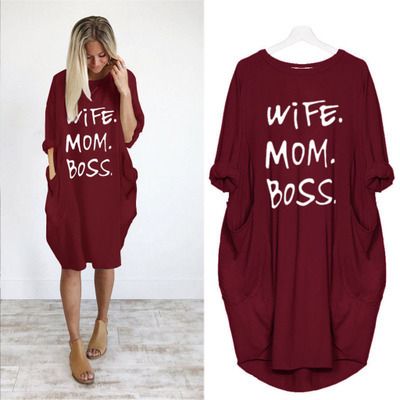 plus size graphic shirt dress