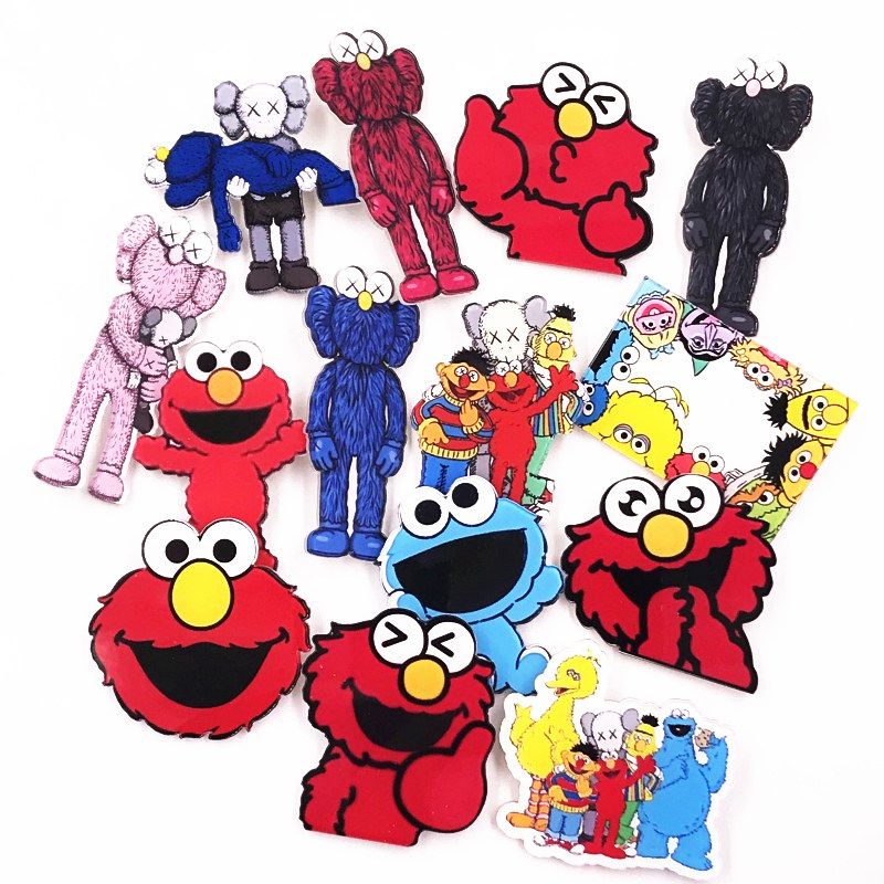 Buy Dropshipping Pins Brooches Online Cheap Wholesale Mix Cartoon Cookie Monster Icon Brooches Acrylic Pin Sesame Street Badges For Decoration On Backpack Clothes By Ydiamond Dhgate Com