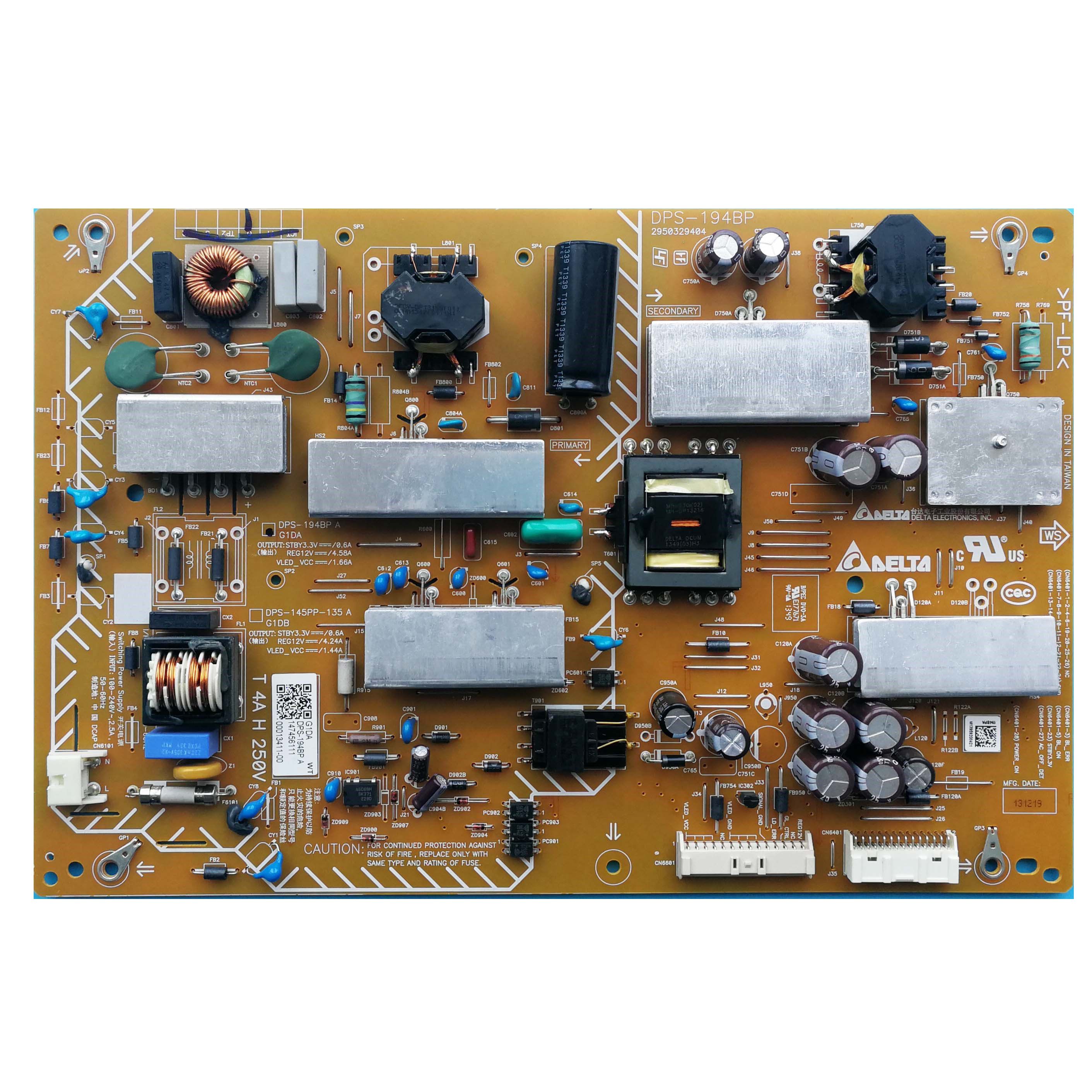 Original FOR Sony KDL 55W950B Power Board DPS 194BP A 2950329404 From Hsttvpart, 120.61