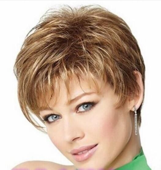 Wig Ll Hot Sell Fashion Sexy Women S Ladies Short Brown Blonde
