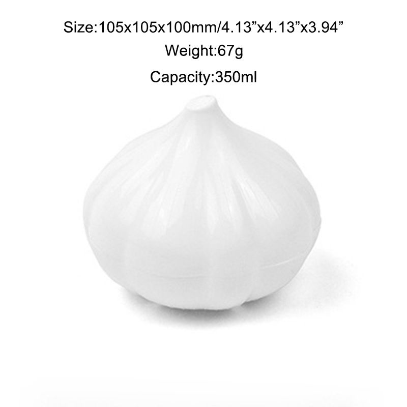 Organizzatore di plastica per Alimenti a Forma di Verdura Scatola per Alimenti Cipolla Aglio Pomodori Limone Porta Pepe Verde Utensili da Cucina Frigorifero Organizer