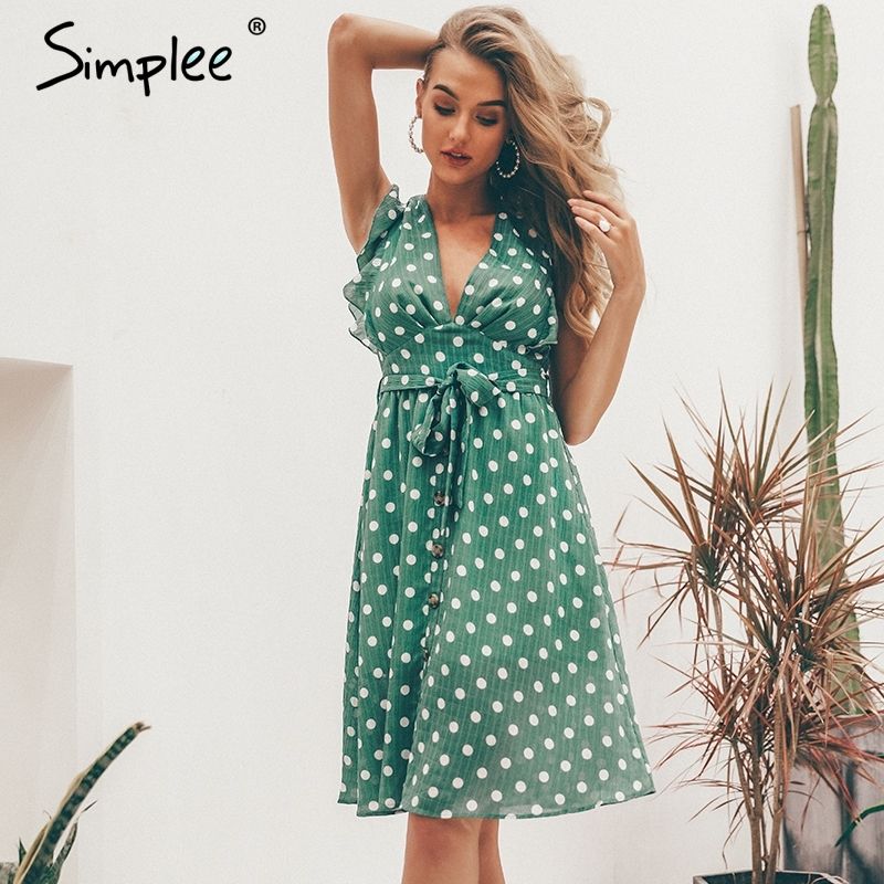 polka dot summer dress uk