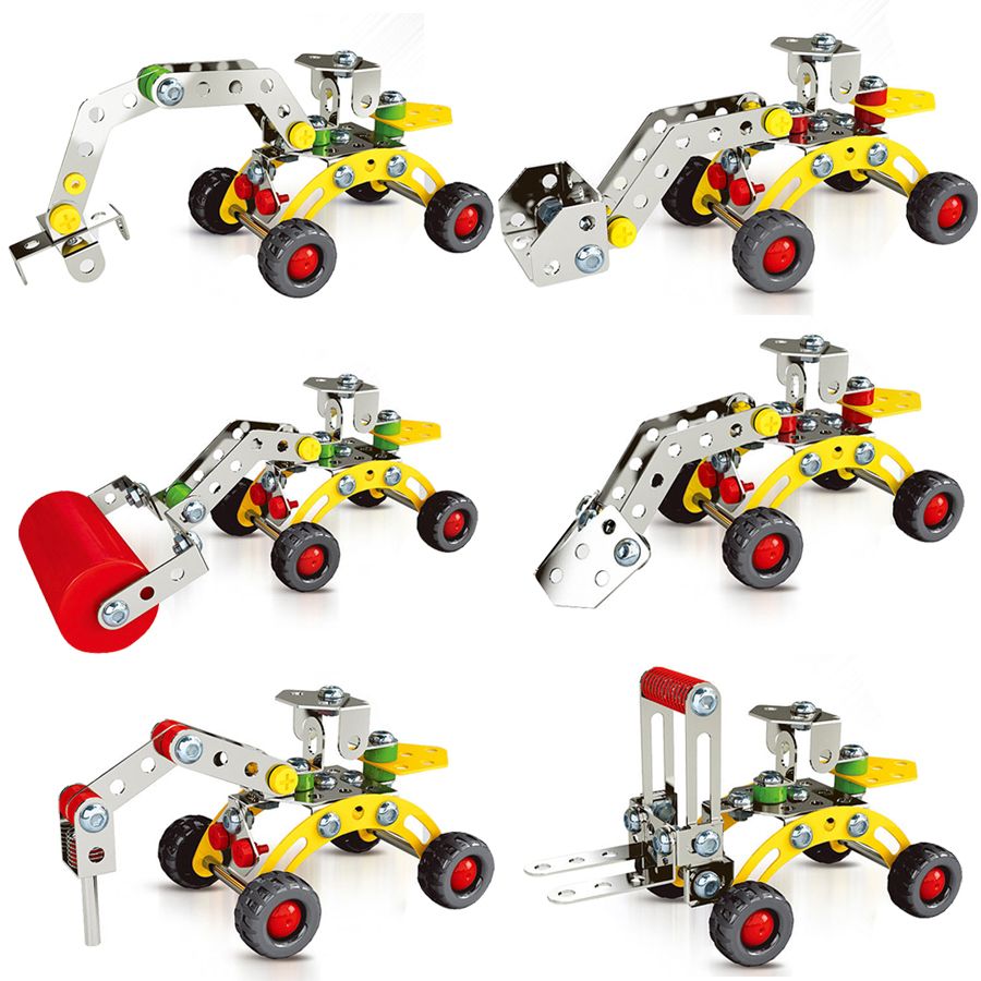 metal building kits for kids