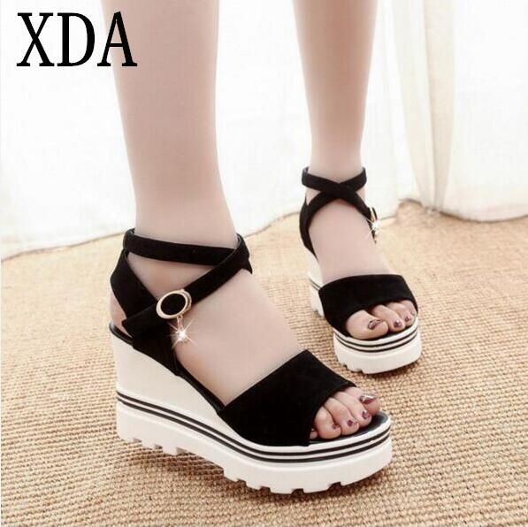 korean platform sandals