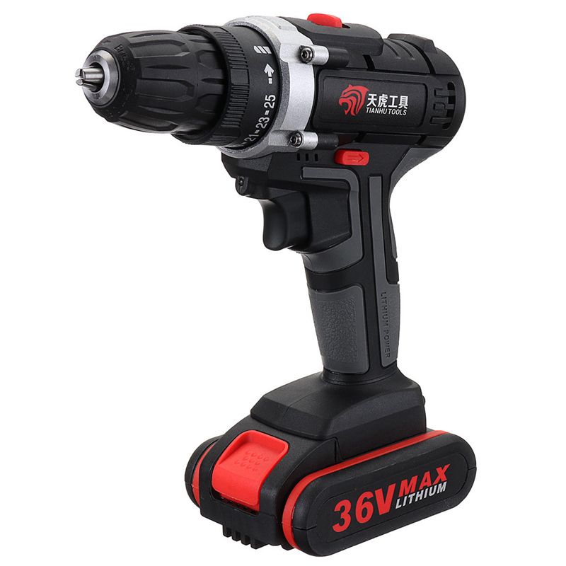 Compra Taladros Sin Cable 36V De Potencia De Velocidad Dual Destornillador  Eléctrico Taladro De Pulido W / 1 O 2 De Ion De Litio Barato | Entrega  Rápida Y Calidad | Es.Dhgate