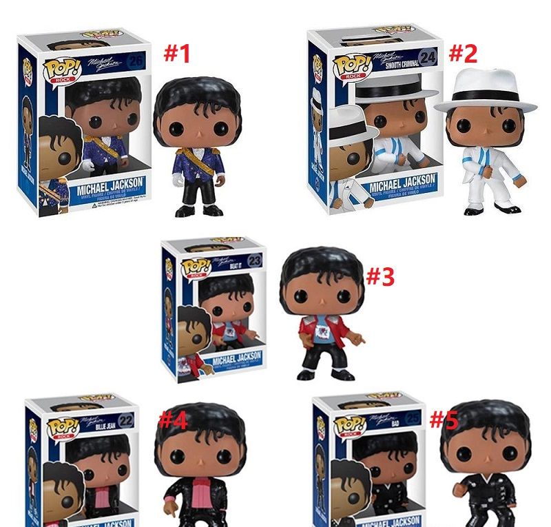 Funko pop BEAT IT BILLIE JEAN BAD MICHAEL JACKSON Action Figure Collectible Model Toy for chlidren by hope13 Funko pop BEAT IT BILLIE JEAN BAD MICHAEL JACKSON Action Figure Collectible Model Toy for chlidren by hope13