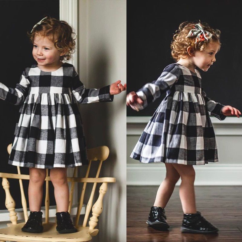 black and white dresses for kids