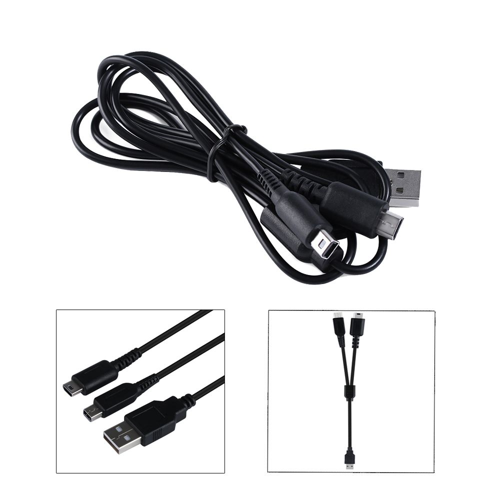 Universal 1.2M USB Charger Charging Power Cable Cord For Nintendo 3DS