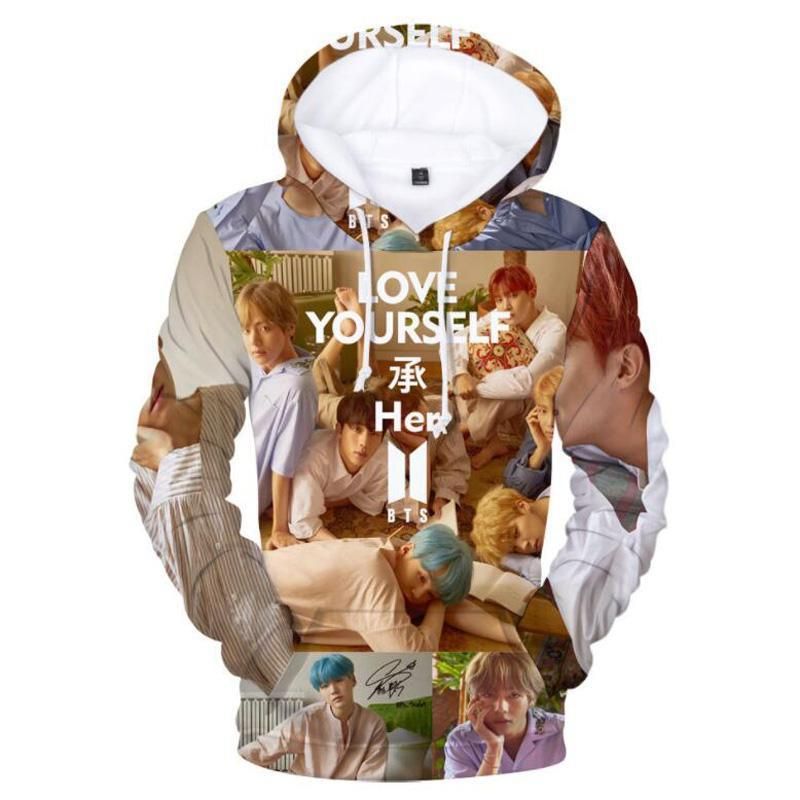 moletom bts love yourself tear