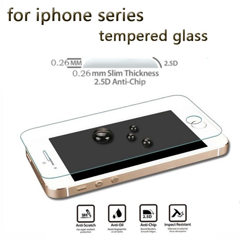 Temperred Vidrio Para Iphone 12 MAX Pro XS XR XS MAX 8 X 7 6 6S 5S Pantalla Proteger