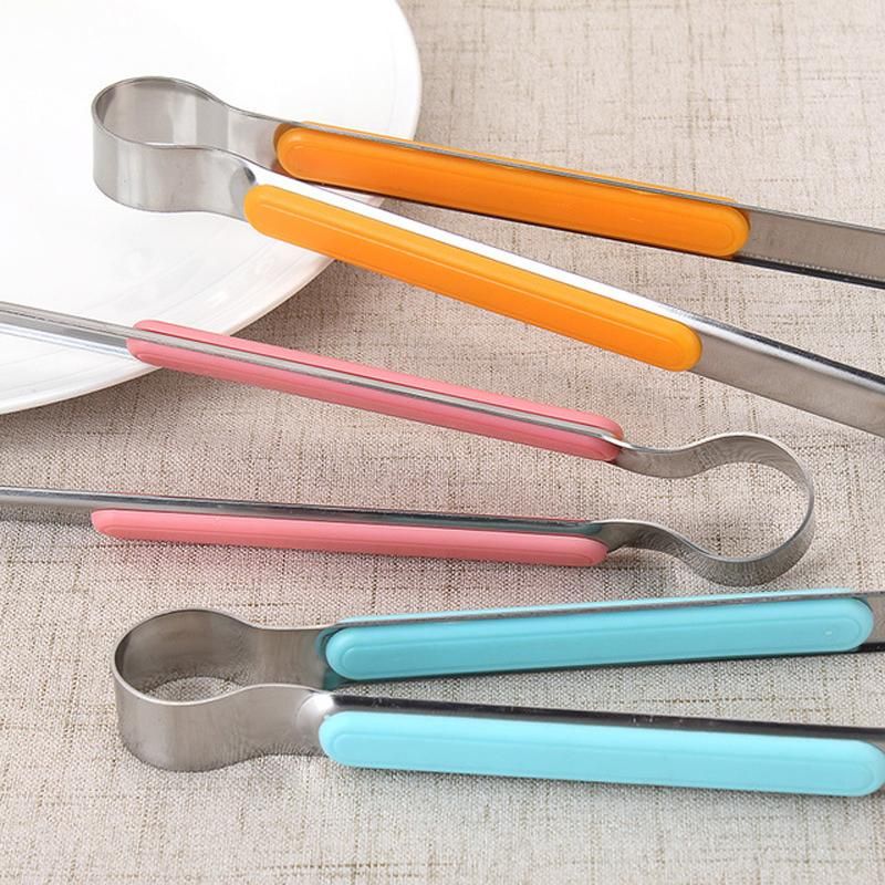Barbecue Clip Cooking Kitchen Tool Stainless Steel Steak Tongs Accessories Home