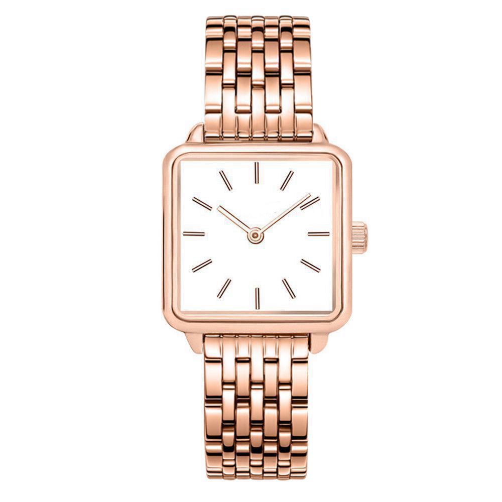 Foreign Trade Square Watch Womens Popular Light Luxury French Ladies Watch With Diamond Stainless Steel Band Simple Womens Watch Online Watch Buy Online Buy Watch From Wsk13632619683 10 37 Dhgate Com