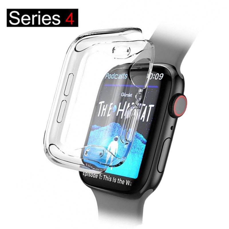 Silicone Soft Case For Apple Watch Series 4 44mm 40mm Tpu Protector Cases For Iwatch 3 2 All Around Cover Ultra Thin Clear Frame Steel Watch Case Black Case Watches From Tvhome 1 77 Dhgate Com