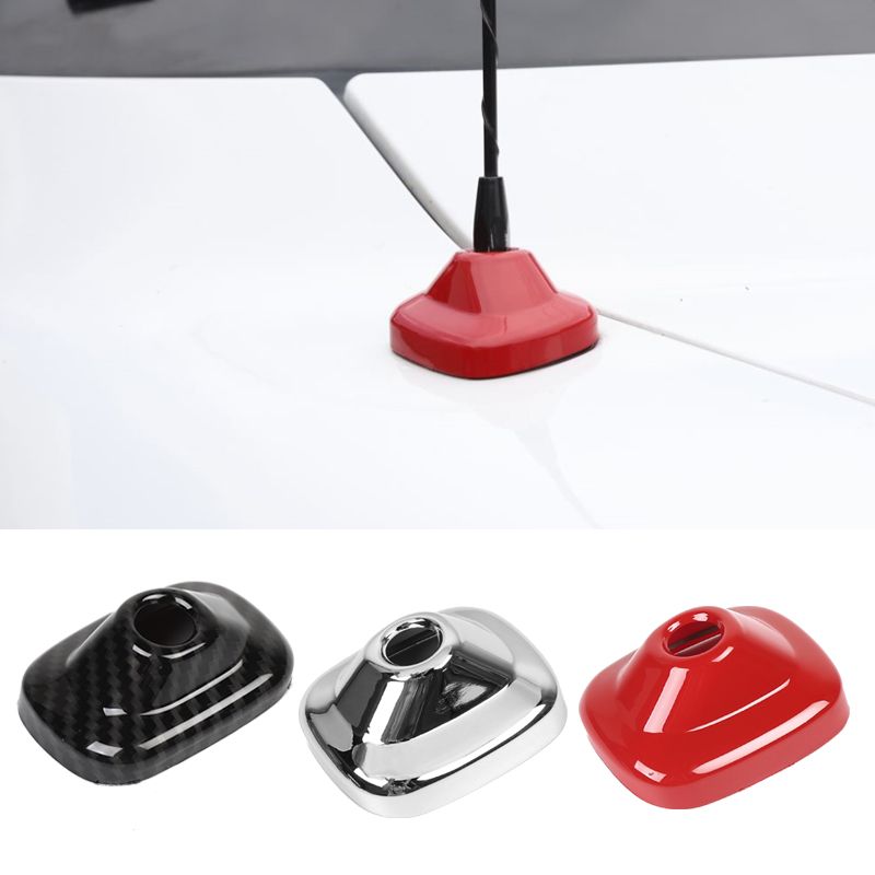 ABS Car Antenna Base Cover Trim Decoration Cover For Ford F150 Raptor