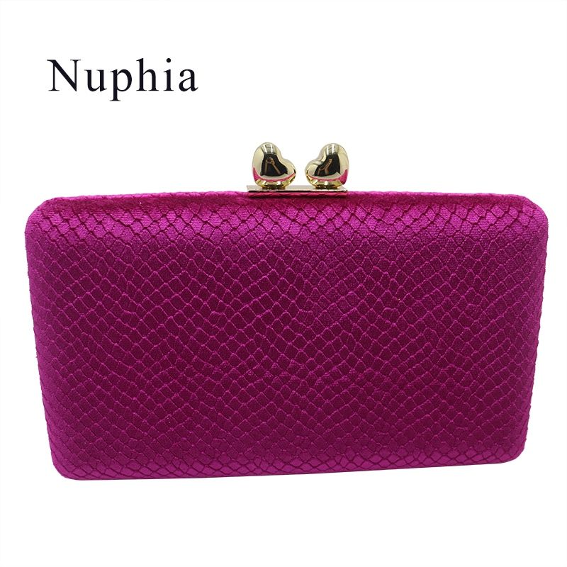 fuschia evening bags