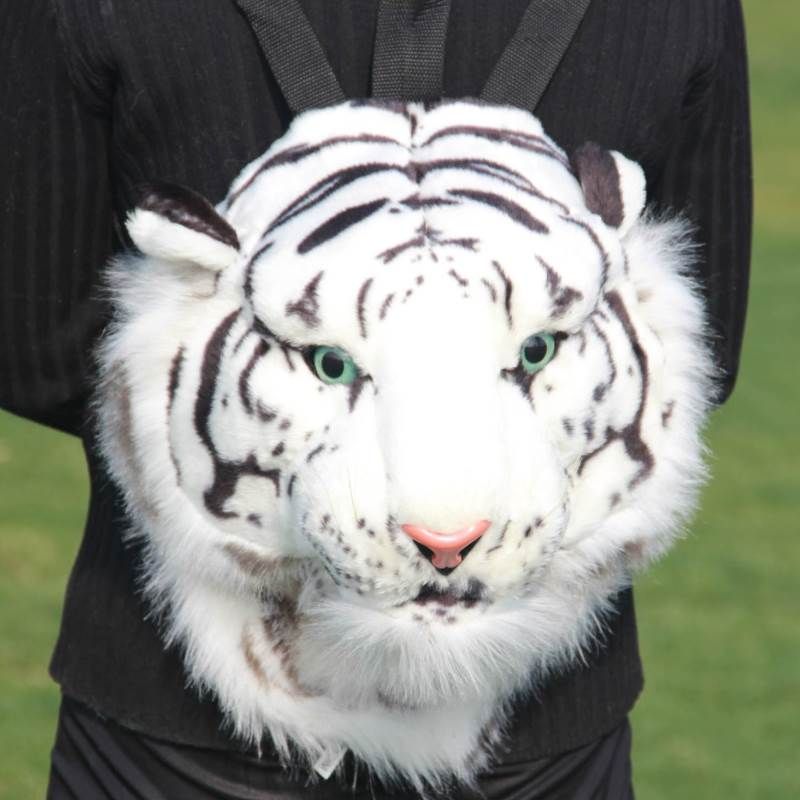 tiger head backpack