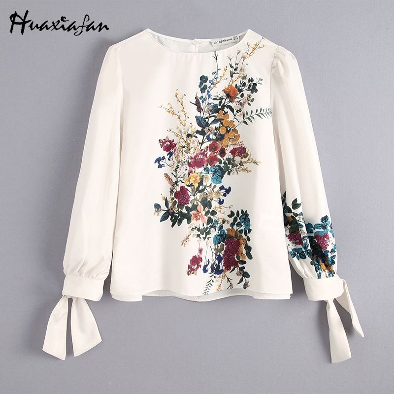 Beautiful Flowers Women White T-Shirt H – figuresite