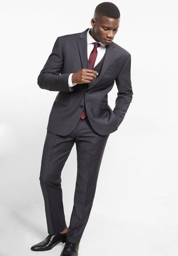 Acquista Ultimi Disegni Del Cappotto Del Cappotto Vestito Grigio Scuro Degli Uomini Slim Fit Skinny 3 Pezzi Custom Blazer Groom Costumes Simple Tuxedo A 60 45 Dal Jbcsuitshop Dhgate Com