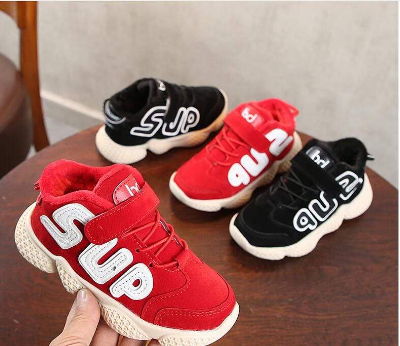 Satin Al Erkek Cocuk Ayakkabilari Kislik Kislik Yeni Flanel Spor Ayakkabilari 2018 Tl107 9 Dhgate Comda