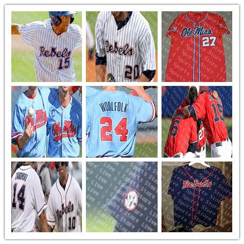 ole miss rebels baseball jersey