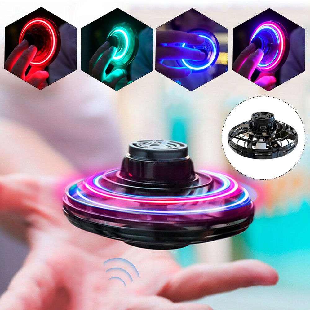 FlyNova UFO Fidget Spinner Toy Kids Portable Flying 360° Rotating