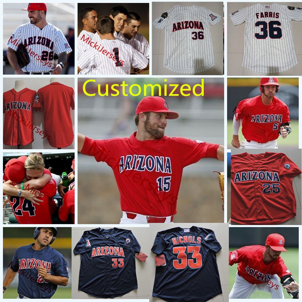 arizona baseball jersey