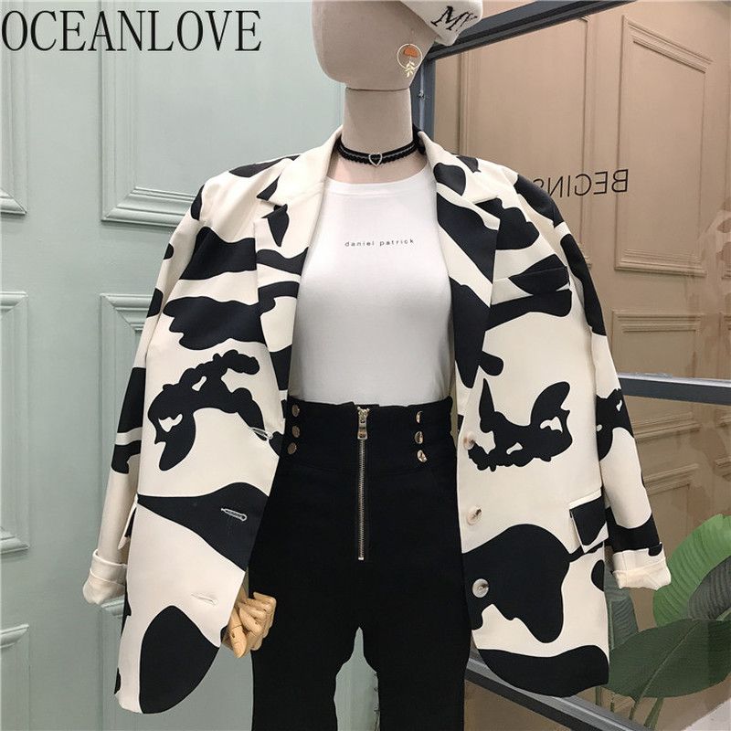 blazer camuflaje mujer