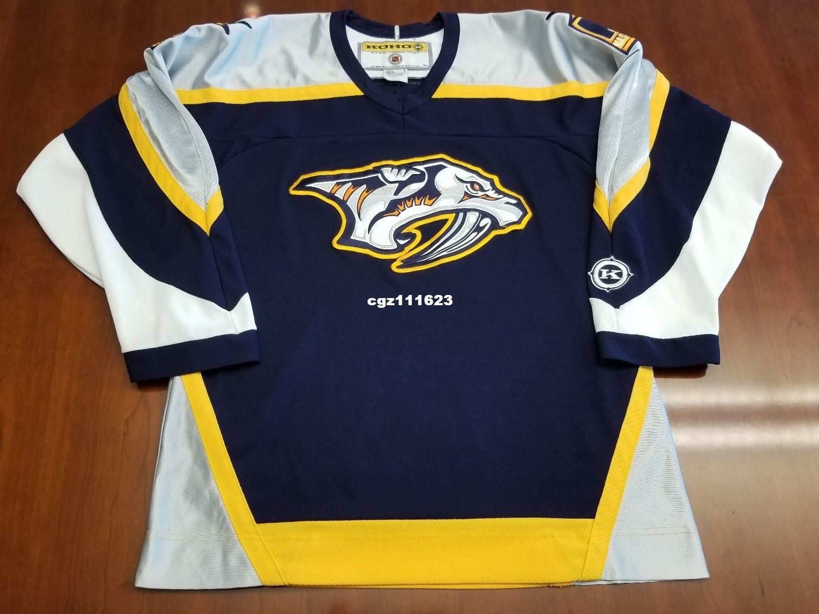 blue predators jersey