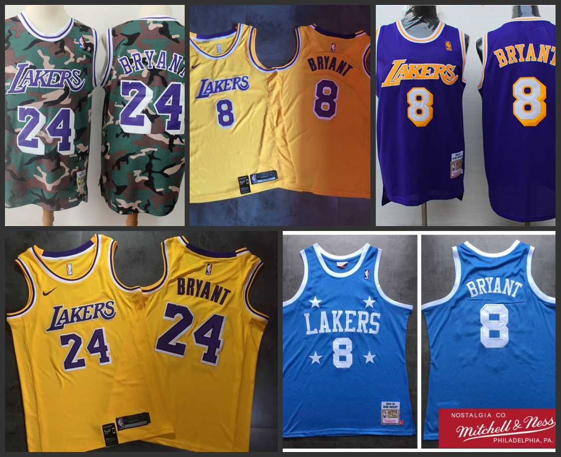 los angeles lakers retro jerseys