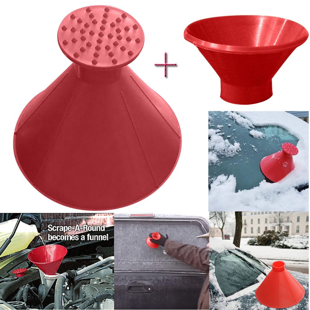 Ice Scrapers Automotive Ice Scraper 3 in 1 Car Windshield Snow Scraper