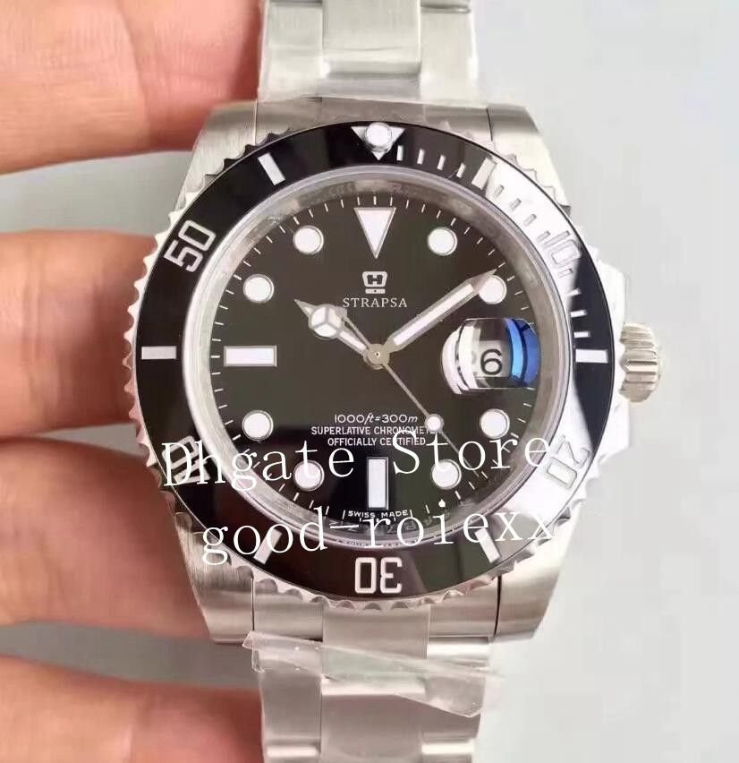 Purchase Top Mens Automatic Cal.3135 Watch Men Eta Black Ceramic Water  Resistant ST9 Clasp Sport Dive 116610 NoobF Factory Date Watches Cheap |  Fast Delivery And Quality | Ie.Dhgate