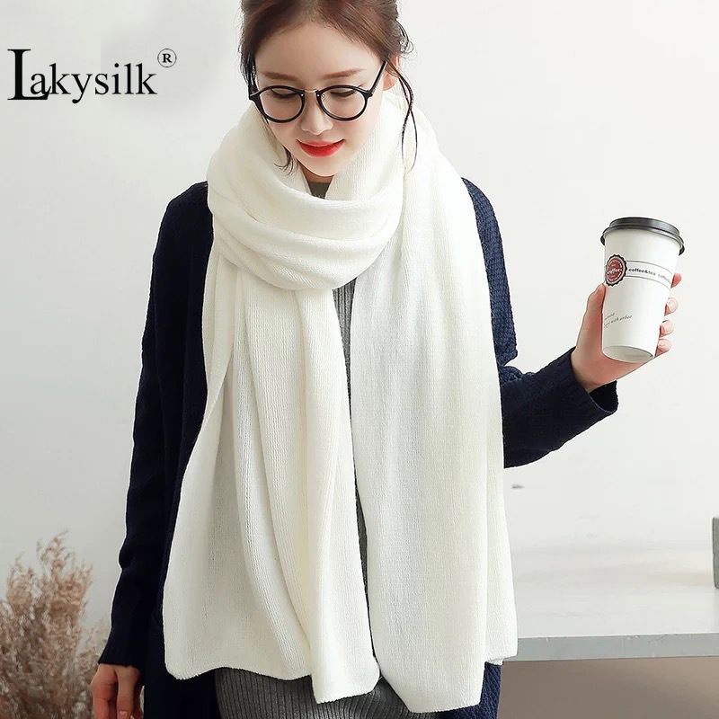 ladies grey scarf