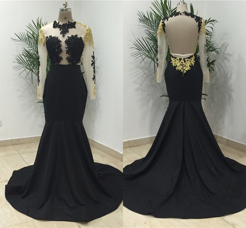 black and gold dress size 20